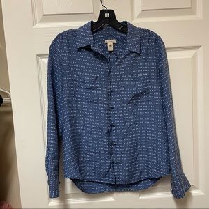 Silk Blouse J Crew
